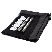 Lade das Bild in den Galerie-Viewer, Dog Safety Mesh Gate Easy to Roll and Latch for Stairways, Doorways, Hallways, Patios,Deck and Banisters OMG Shop Zone