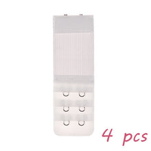 Lade das Bild in den Galerie-Viewer, 2 Hook Bra Extender For Women's Elastic Bra Extension Strap Hook Clip Expander Adjustable Belt Buckle Intimates 1/3/4 Pcs OMG Shop Zone