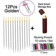 Lade das Bild in den Galerie-Viewer, Self Threading Magical Sewing Needles Complete Bundle SewingFairy
