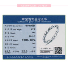 Lade das Bild in den Galerie-Viewer, LEKANI 925 Sterling Silver Ring Love Heart Star Party Ring For Women Wedding Rings Original Fine Jewelry 5 Styles