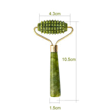 Lade das Bild in den Galerie-Viewer, Massage Roller For Face and Body Jade Stone Natural Scraper DSers