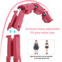Load image into Gallery viewer, Adjustable Sport Hoops Abdominal Thin Waist Exercise Detachable Massage Hoops Fitness Equipment Gym Home Training Thin waist fitness equipment