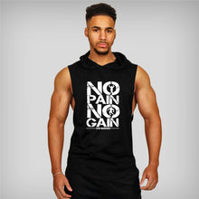 Load image into Gallery viewer, Brand Gyms Clothing Mens Bodybuilding Hooded Tank Top Cotton Sleeveless Vest Sweatshirt Fitness Workout Sportswear Tops Male DSers