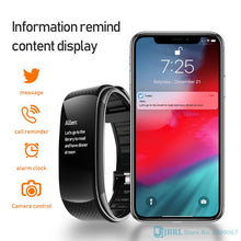 Lade das Bild in den Galerie-Viewer, Smart Watch Waterproof Wristband Body Temperature Monitoring Blood Pressure Heart Rate Smartband Bluetooth Smart Bracelet DSers
