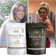Lade das Bild in den Galerie-Viewer, 28 Days Detox Tea Evening & Morning Burning Fat Colon Cleanse Flat Belly Natural Balance Accelerated Slim Weight Loss Products