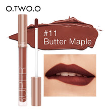 Load image into Gallery viewer, O.TWO.O Matte Velvet Liquid Lipstick Waterproof Rich Color Long Lasting Lips Makeup Lightweight Lip Gloss 12 Color OMG Shop Zone
