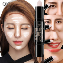 Load image into Gallery viewer, Beauty double-headed concealer stick clavicle shadow pen facial three-dimensional highlight stick concealer pen DSers