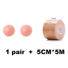 Lade das Bild in den Galerie-Viewer, 1 Roll 5M Women Breast Nipple Covers Push Up Bra Body Invisible Breast Lift Tape Adhesive Bras Intimates Sexy Bralette Pasties OMG Shop Zone