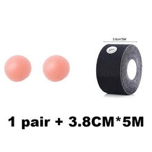 Lade das Bild in den Galerie-Viewer, 1 Roll 5M Women Breast Nipple Covers Push Up Bra Body Invisible Breast Lift Tape Adhesive Bras Intimates Sexy Bralette Pasties OMG Shop Zone