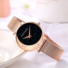 Lade das Bild in den Galerie-Viewer, Moon Stars Night Flash Stainless Steel Wristwatch Watches for Women OMG Shop Zone