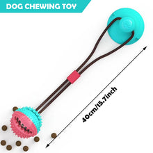 Lade das Bild in den Galerie-Viewer, Pet Dog Toys Silicon Suction Cup Tug dog toy Dogs Push Ball Toy Pet Tooth Cleaning Dog Toothbrush for Puppy large Dog Biting Toy