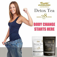 Lade das Bild in den Galerie-Viewer, 28 Days Detox Tea Evening & Morning Burning Fat Colon Cleanse Flat Belly Natural Balance Accelerated Slim Weight Loss Products