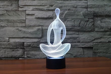 Lade das Bild in den Galerie-Viewer, 3D LED Meditation Lamo x
