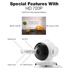 Lade das Bild in den Galerie-Viewer, SMART WIFI CAMERA NIGHT VISION DETECTION