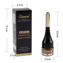 Lade das Bild in den Galerie-Viewer, 4 Color Eyebrow Cream Enhancers Long-lasting Waterproof Air-cushion Dye Eye Brows Gel Brown Tinted Liquid Eyebrows Tint Makeup DSers