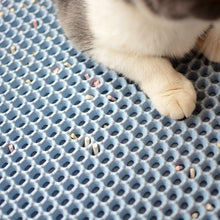 Lade das Bild in den Galerie-Viewer, Waterproof Pet Cat Litter Mat Foldable EVA Double-Layer Cats Mat Bottom Non-slip Pet Litter Cat Mat Layer Pet Litter Catcher Mat DSers