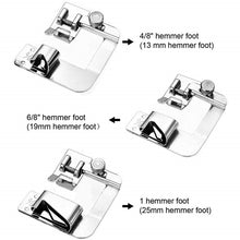 Lade das Bild in den Galerie-Viewer, Domestic Sewing Machine Foot Presser 3Pcs Set SewingFairy
