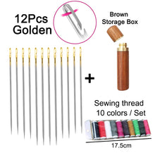 Lade das Bild in den Galerie-Viewer, Self Threading Magical Sewing Needles Complete Bundle SewingFairy