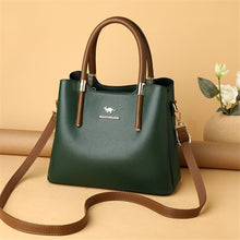 Lade das Bild in den Galerie-Viewer, Leather Casual Crossbody Bags for Women 2020 Ladies Luxury Designer Tote Handbag Top-Handle High Quality Shoulder Bag Sac A Main DSers