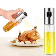 Lade das Bild in den Galerie-Viewer, Kitchen Stainless Steel Olive Oil Sprayer Bottle Pump Oil Pot Leak-proof Grill BBQ Sprayer Oil Dispenser BBQ Cookware Tools DSers