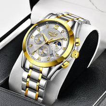 Lade das Bild in den Galerie-Viewer, LIGE 2020 New Gold Watch Women Watches Ladies Creative Steel Women's Bracelet Watches Female Waterproof Clock Relogio Feminino OMG Shop Zone