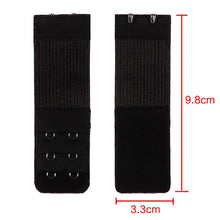 Lade das Bild in den Galerie-Viewer, 2 Hook Bra Extender For Women's Elastic Bra Extension Strap Hook Clip Expander Adjustable Belt Buckle Intimates 1/3/4 Pcs OMG Shop Zone