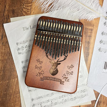 Lade das Bild in den Galerie-Viewer, 17 Keys Kalimba Thumb Piano High Quality Wood Mbira Body Musical Instruments With Learning Book Kalimba Piano Christmas Gift OMG Shop Zone