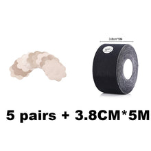 Lade das Bild in den Galerie-Viewer, 1 Roll 5M Women Breast Nipple Covers Push Up Bra Body Invisible Breast Lift Tape Adhesive Bras Intimates Sexy Bralette Pasties OMG Shop Zone