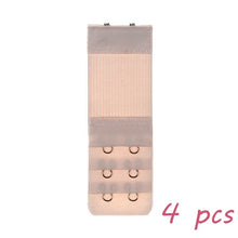 Lade das Bild in den Galerie-Viewer, 2 Hook Bra Extender For Women's Elastic Bra Extension Strap Hook Clip Expander Adjustable Belt Buckle Intimates 1/3/4 Pcs OMG Shop Zone