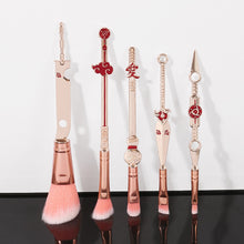 Lade das Bild in den Galerie-Viewer, 10pcs Anime Makeup Brushes Set Cosmetic Powder Eyeshadow Eyebrow Lip Make Up Tools Sharingan Akatsukic For Fans Brush Maquiagem OMG Shop Zone