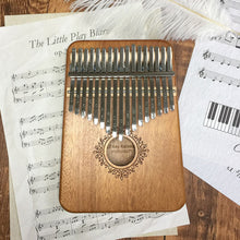 Lade das Bild in den Galerie-Viewer, 17 Keys Kalimba Thumb Piano High Quality Wood Mbira Body Musical Instruments With Learning Book Kalimba Piano Christmas Gift OMG Shop Zone