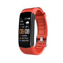 Lade das Bild in den Galerie-Viewer, Smart Watch Waterproof Wristband Body Temperature Monitoring Blood Pressure Heart Rate Smartband Bluetooth Smart Bracelet DSers