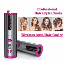 Lade das Bild in den Galerie-Viewer, USB Wireless Automatic Hair Curling Wand Iron OMG Shop Zone