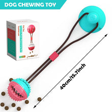 Lade das Bild in den Galerie-Viewer, Pet Dog Toys Silicon Suction Cup Tug dog toy Dogs Push Ball Toy Pet Tooth Cleaning Dog Toothbrush for Puppy large Dog Biting Toy