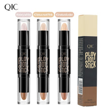 Load image into Gallery viewer, Beauty double-headed concealer stick clavicle shadow pen facial three-dimensional highlight stick concealer pen DSers