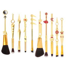 Lade das Bild in den Galerie-Viewer, 10pcs Anime Makeup Brushes Set Cosmetic Powder Eyeshadow Eyebrow Lip Make Up Tools Sharingan Akatsukic For Fans Brush Maquiagem OMG Shop Zone