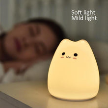 Lade das Bild in den Galerie-Viewer, Kawaii Touch Sensitive Cat Lamp nebula-light.com