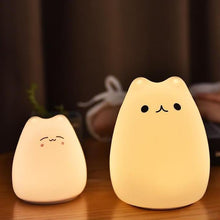 Lade das Bild in den Galerie-Viewer, Kawaii Touch Sensitive Cat Lamp nebula-light.com