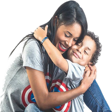 Lade das Bild in den Galerie-Viewer, From Mom to Son - Steel & Silicone Bracelets MBJRC