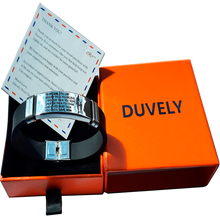 Lade das Bild in den Galerie-Viewer, From Mom to Son - Steel & Silicone Bracelets MBJRC