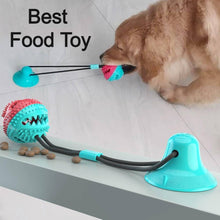 Lade das Bild in den Galerie-Viewer, Pet Dog Toys Silicon Suction Cup Tug dog toy Dogs Push Ball Toy Pet Tooth Cleaning Dog Toothbrush for Puppy large Dog Biting Toy
