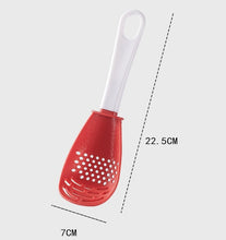 Lade das Bild in den Galerie-Viewer, New Soup Spoon Long Handle Kitchen Strainer Solid Color Cooking Colander Kitchen Scoop Plastic Tableware Colander Hot OMG Shop Zone