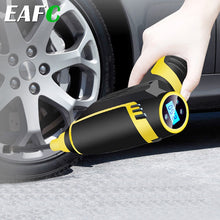 Lade das Bild in den Galerie-Viewer, 120W Wireless Car Air Compressor  Handheld USB Rechargeable Tire Inflator Digital Inflatable Pump Pressure Gauge Car Accessories OMG Shop Zone