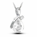 Lade das Bild in den Galerie-Viewer, Rhinestone Crystal Water Drop Pendant Necklace For Women
