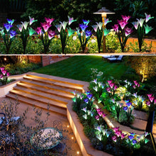 Lade das Bild in den Galerie-Viewer, Solar Powered Lily Flower Light - 2 Pack nebula-light.com