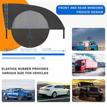 Lade das Bild in den Galerie-Viewer, ZipShade® Universal Zippered Car Window Screens MBBHA