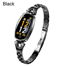 Lade das Bild in den Galerie-Viewer, SCOMAS Fashion Women Smart Watch 0.96" OLED Heart Rate Blood Pressure Monitor Pedometer Fitness Tracker Waterproof Smartwatch SCOMAS