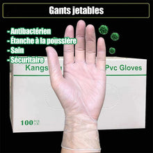 Lade das Bild in den Galerie-Viewer, Gants Jetables en PVC Antistatique (50 paires) ciaovie