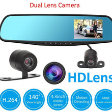 Lade das Bild in den Galerie-Viewer, REAR VIEW MIRROR W/ DASHCAM AND BACK CAM