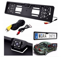 Lade das Bild in den Galerie-Viewer, Waterproof European License Plate Frame Rear View Camera
